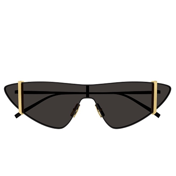 NEW SAINT LAURENT CAT EYE SL 536 001 SUNGLASSES SAINT LAURENT SL536 001 BLACK - Picture 3 of 5